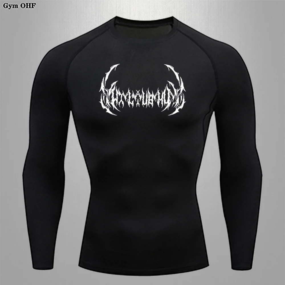 2024 New Fitness T-shirt Men\'s Muscle Gym Compression Sportswear Quick-drying Breathable Sports Shirt S-3XL Men\'s T-shirt MMA