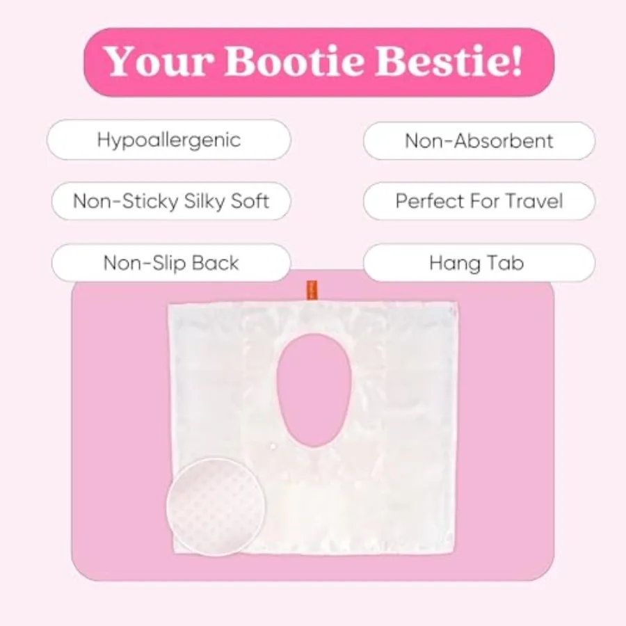 Tan Fan Housse de siège de toilette auto-bronzante 100 Poly soyeux résistant aux taches Protege votre chaux des taches auto-bronzantes Grande taille pour tous