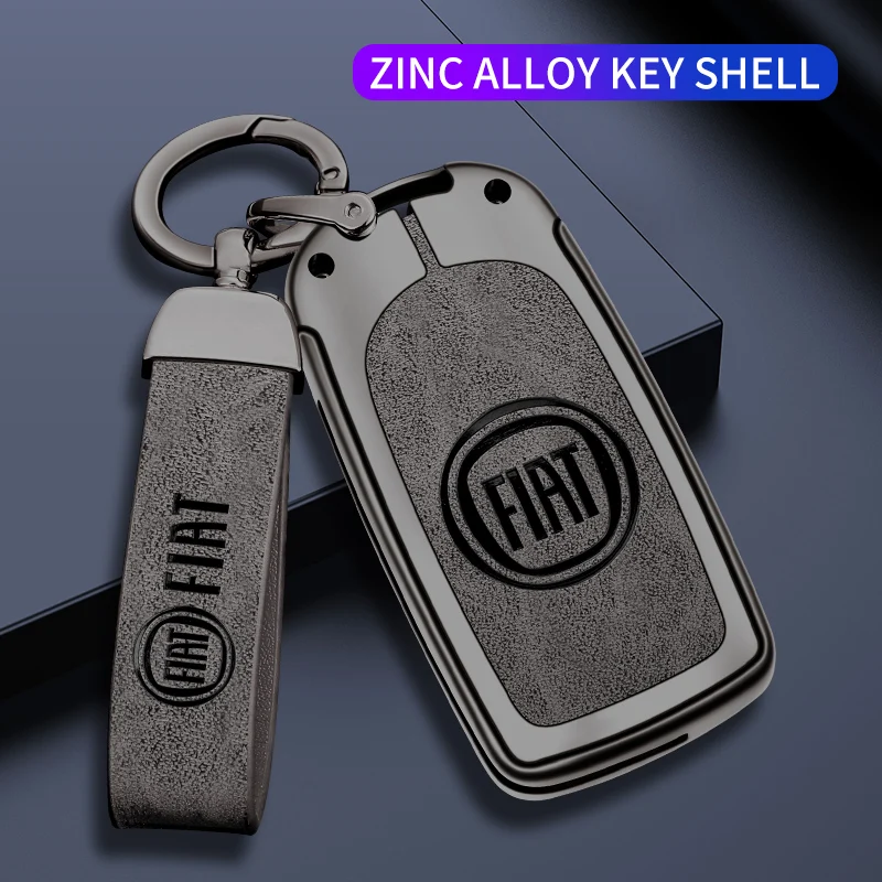 Car Key Full Cover Case Holder Shell For FIAT Tipo Toro Nuovo Freedom 500X Doblo Argo Grazie Folding Key Protector Fob Accessory