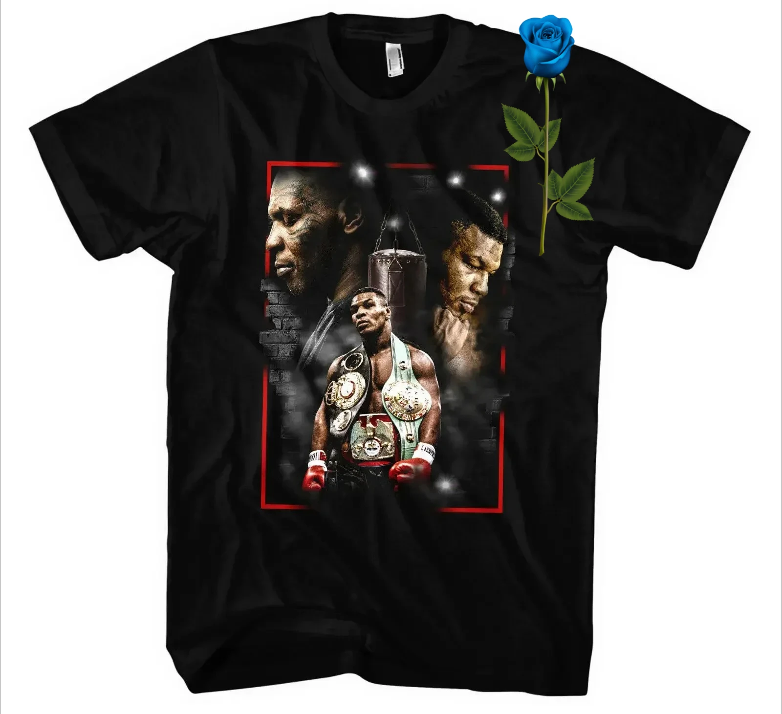 

Iron Mike Tyson Men's T-Shirt Boxing Boxen Fight Club Summer Cotton O-Neck Short Sleeve T Shirt New Size S-3XL