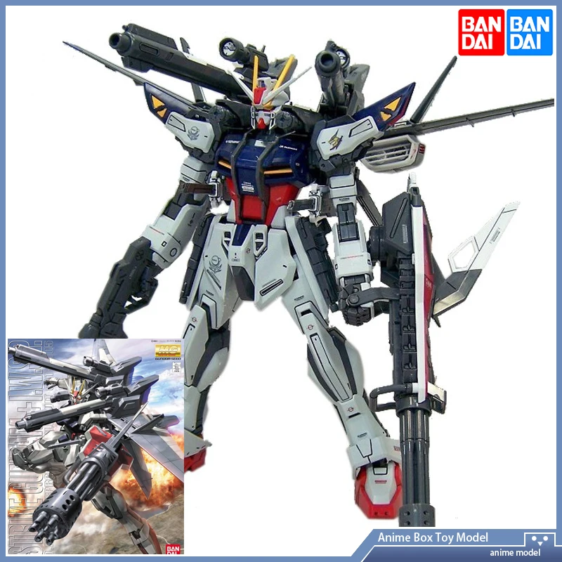 

[In Stock] Bandai MG SEED Strike Gundam Gundam IWSP Action Assembly Model