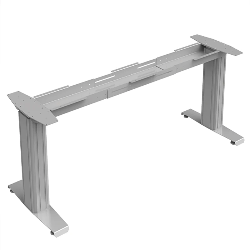 DF013 Industrial Column Table Large Load-Bearing Conference Height Adjustable Desk Workbench Base Frame