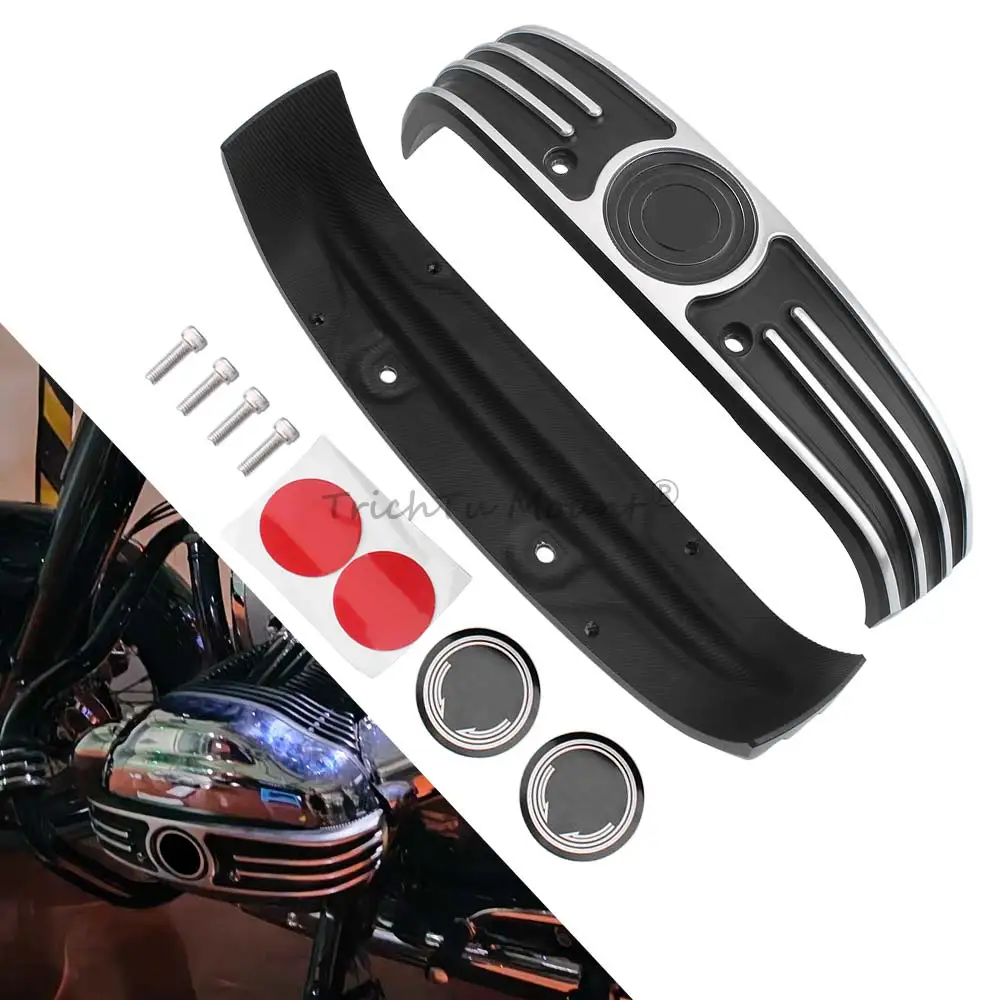 Motorcycle Cylinder Head Protector Engine Guard Trim Cover Fit For BMW R18 2020-2024 Accessories , 1 Pair