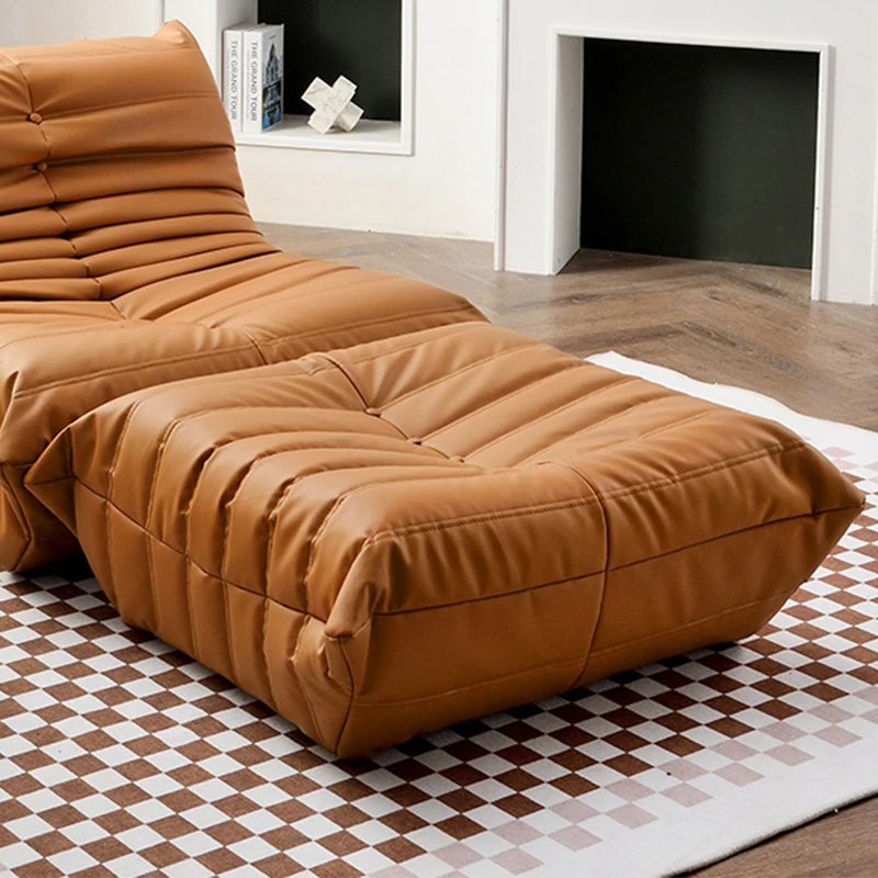 Sofa Stool Cat Scratch Leather Suede Chair