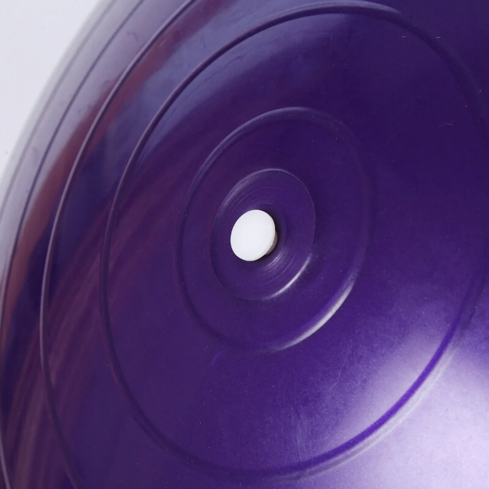 

Professional Anti Burst Stability Yoga Ball Purple Exercise Pilates Balance Fitness Gym Workouts Pump Included Great for Muscle