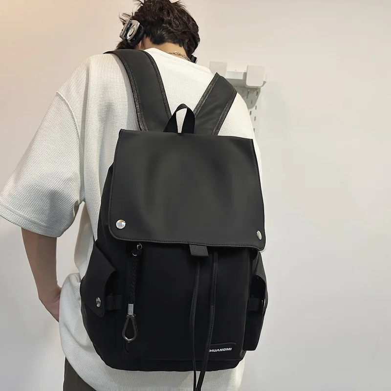 Backpack Men's and Women's Same Japanese Style Large CapacityinsFashion Fashion Brand Leisure Travel Backpack Campus Book Advanc