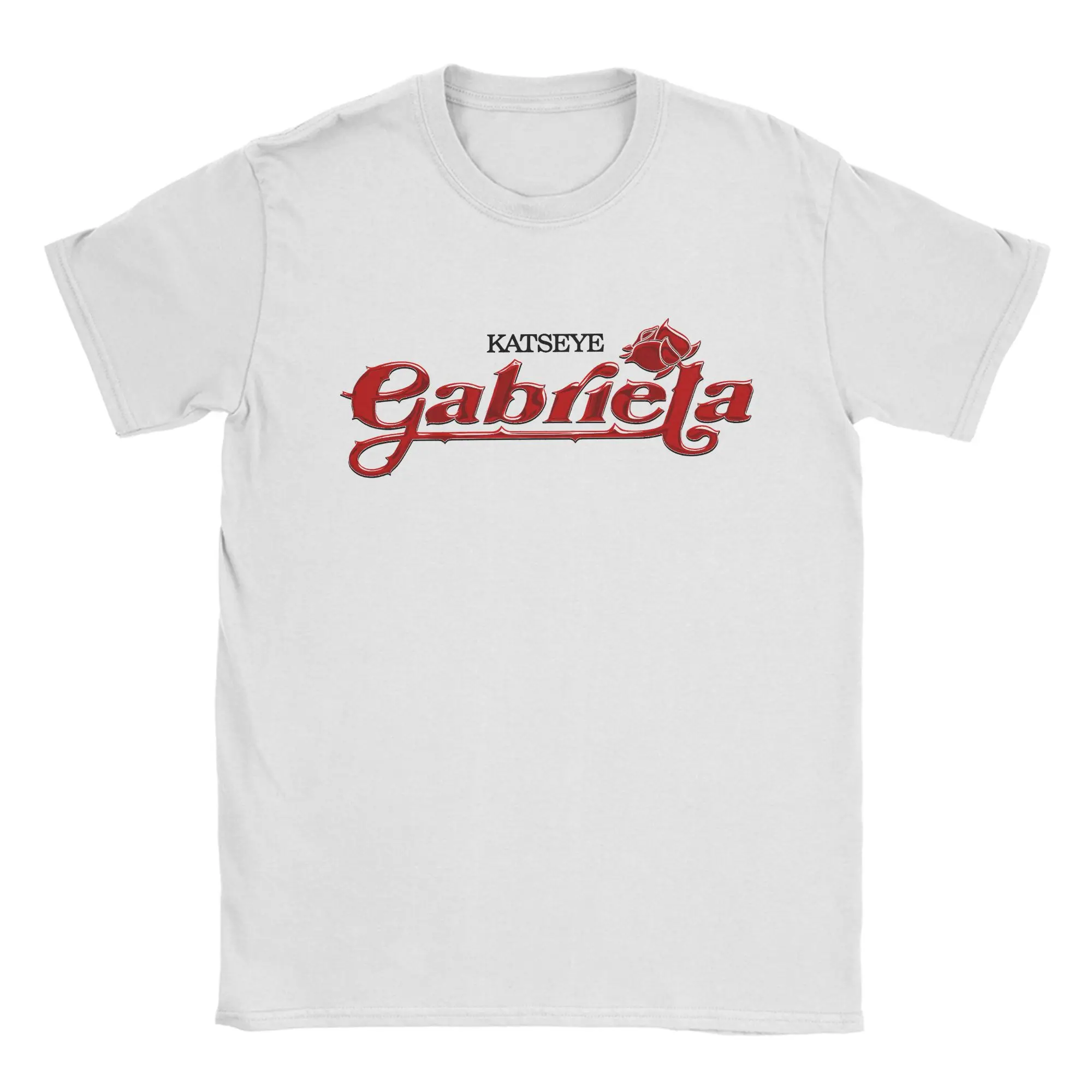 

Katseye Gabriela 100 Cotton T Shirt For Mens Beach Vintage T Shirts O-Neck Fashion Tee Shirt Plus Size Wholesale Clothes