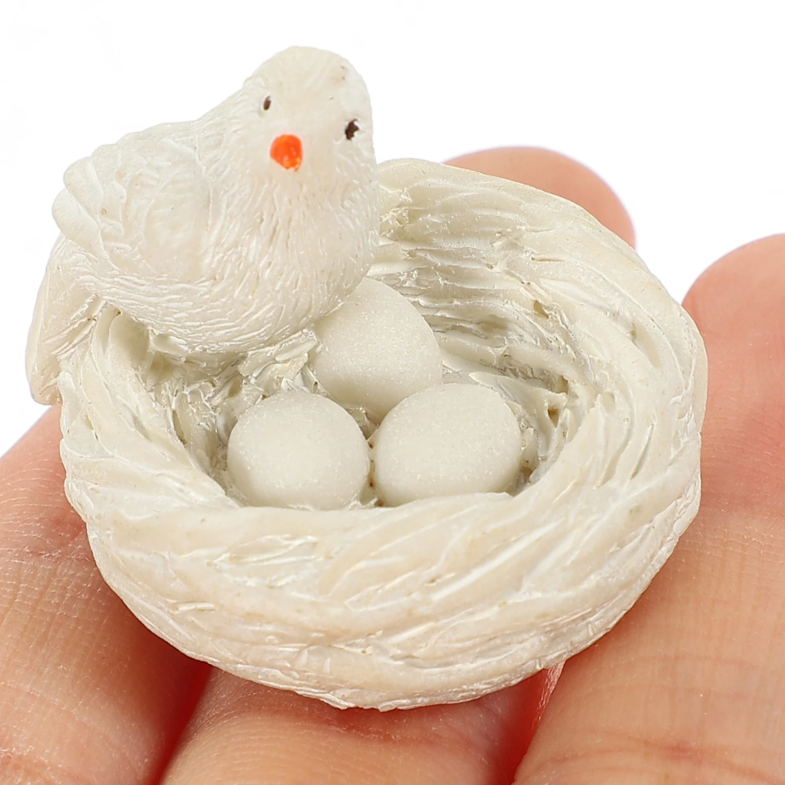 

Nest Decor Bird's Crafts Decoration Mini Artificial Figures Gardening Decorations