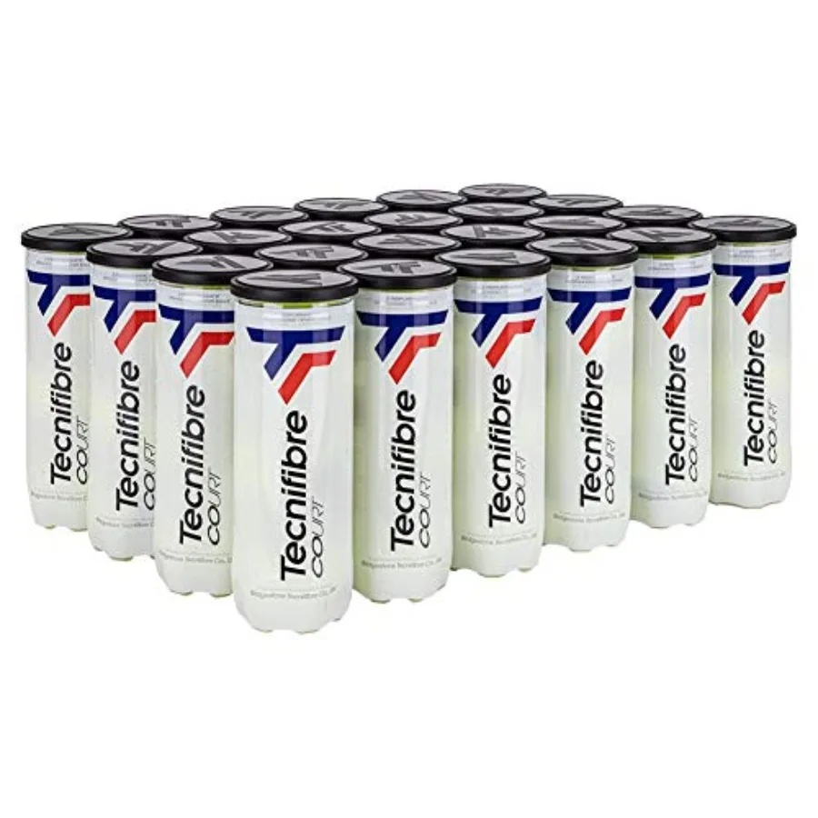 

Чехол для теннисных мячей Tecnifiber Court для использования в помещении и на открытом воздухе, прочный материал желтого цвета, высокая производительность отскока