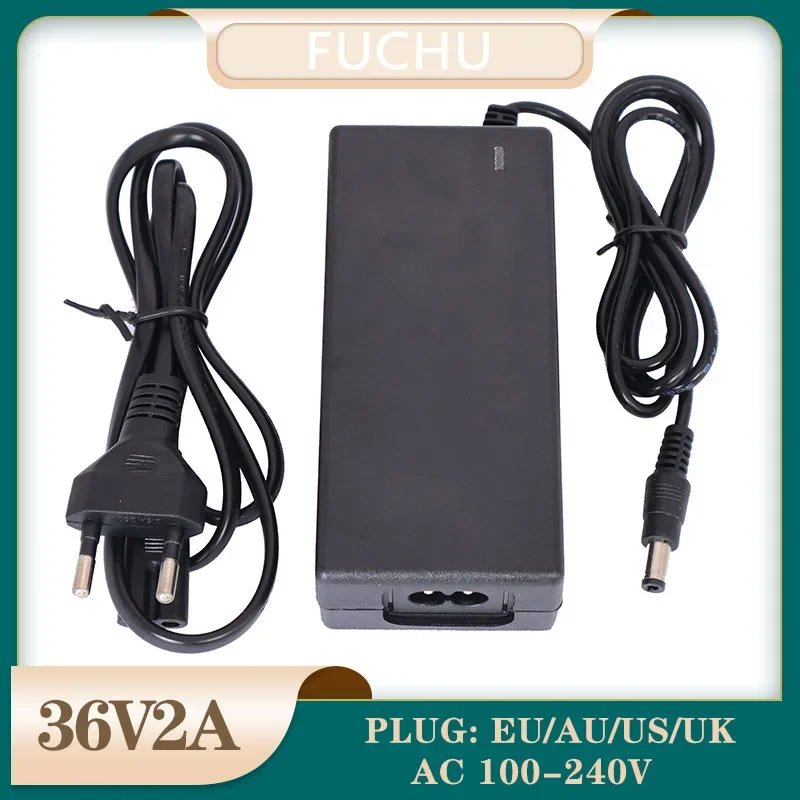 36V 2A 18650Lithium Battery Pack Charger 54.6V 48V Electric bicycle charger Input 100-240 VAC Li-poly Hailong bike battery
