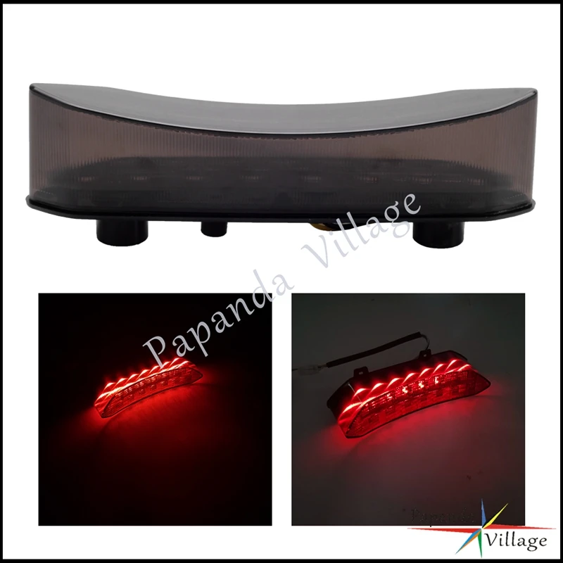 ATV Tail Light Rear Brake Stop Lamp Running Light For Yamaha Raptor 700 700R 2006-2018 YFZ450R YFZ450X 2009-2018 Smoke LED Light