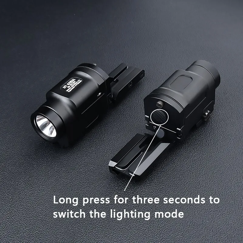 Zenitco KLESCH 2P – Linterna táctica LED para rifle AK con riel 20mm