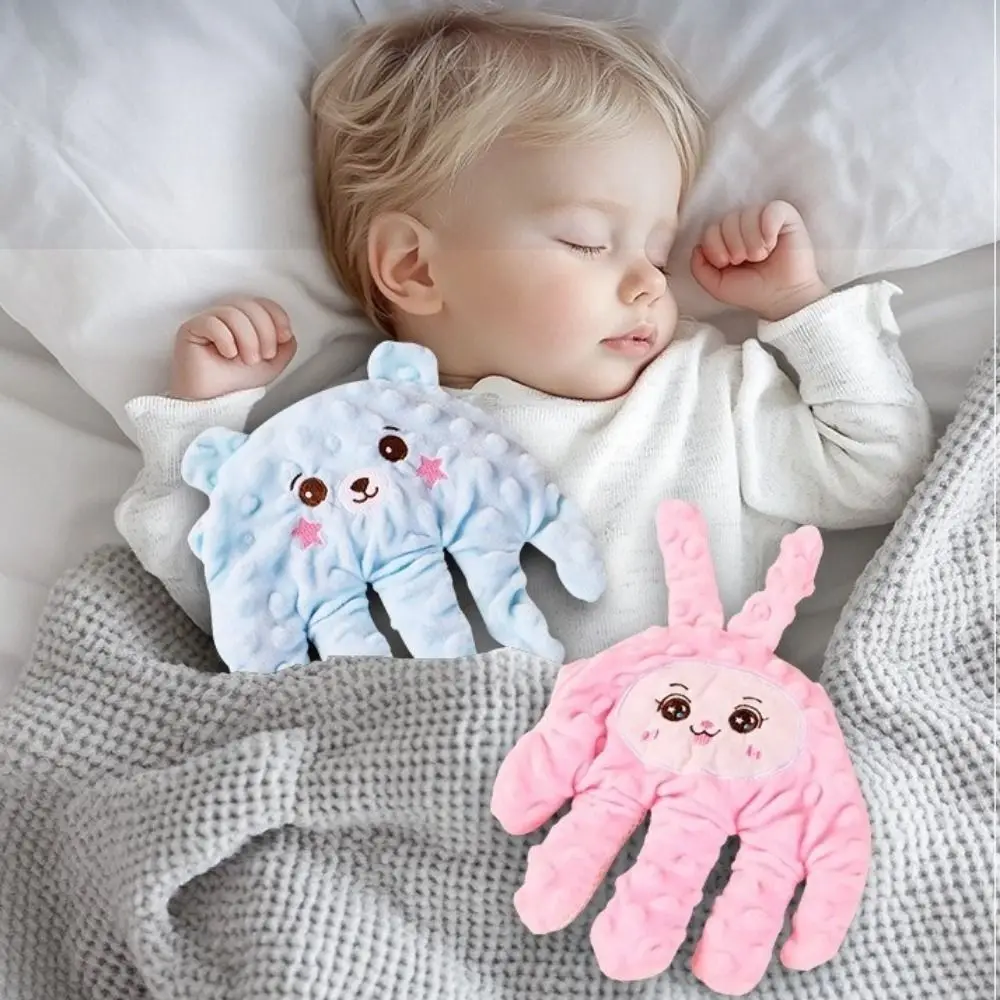 Guanto automatico per ciuccio in cotone, regolabile, confortevole, per bambini, calmante, giocattolo per dormire, telecomando, per il sonno del bambino