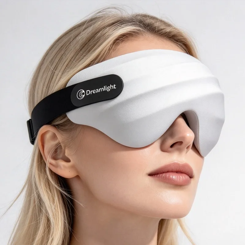 New Dreamlight 4S Pro Memory Foam Eye Mask Full Shading Aid for Men Women Relaxing Sleeping Adjustable Block Out Light for Sleep