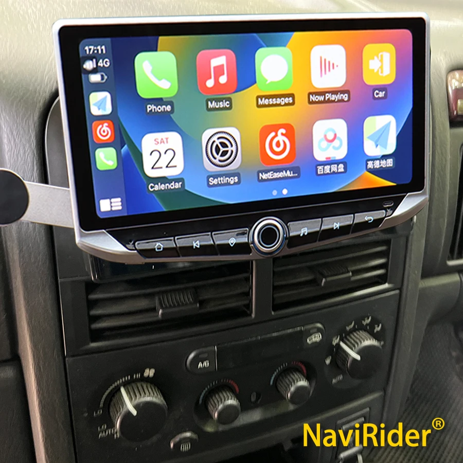 Radio con GPS para coche, reproductor Multimedia con Android 13, 8 + 256, Carplay, 4G, Wifi, vídeo, para Jeep Grand Cherokee 2 II WJ 1998-2002 2003 2004