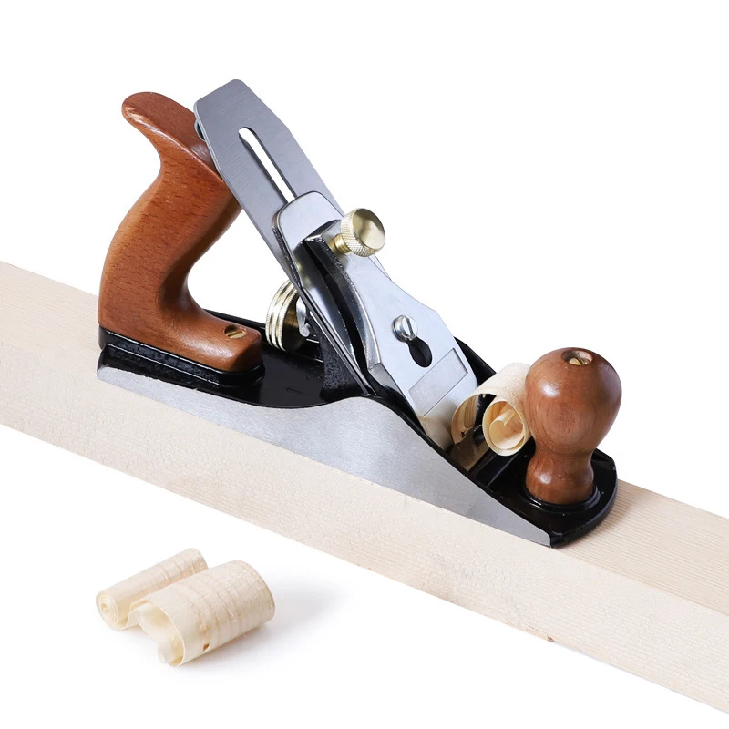 Quality Woodworking Mini Manual Woodworking Planer Adjustable Block Woodworking Planer Handle Jack Flat for Diy and Industrial