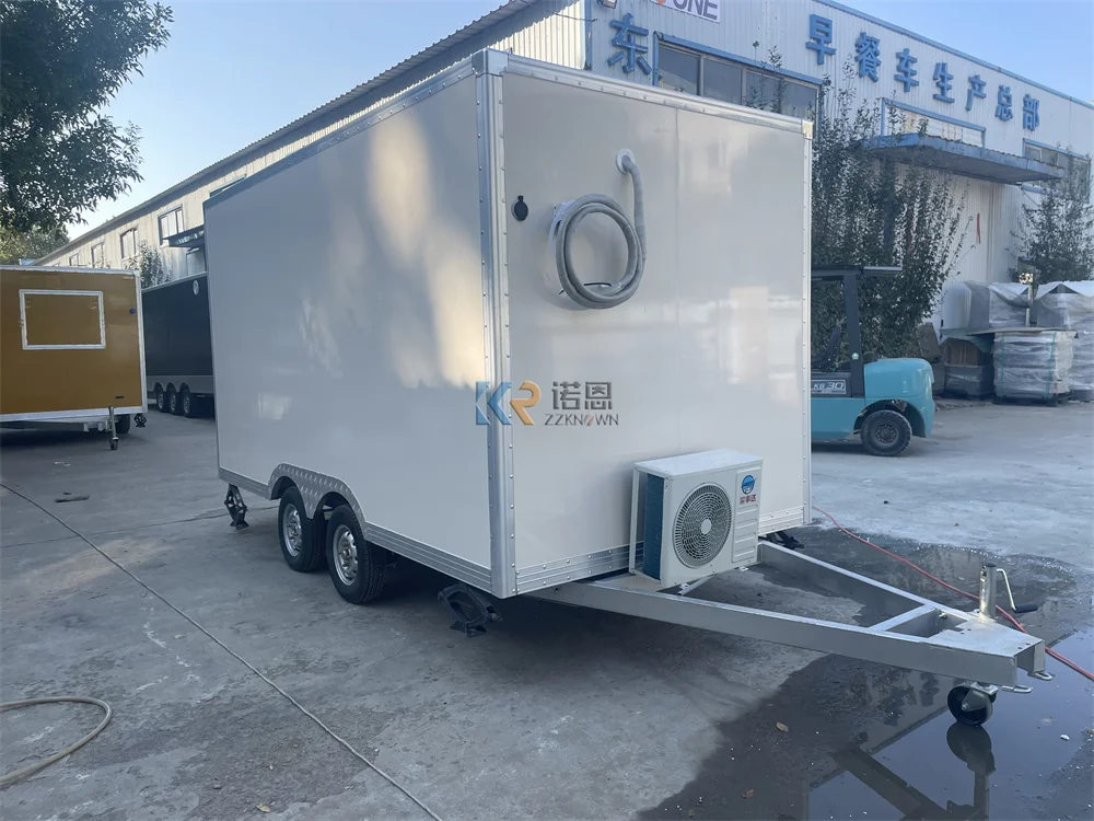 Remolque de comida de concesión a la venta, remolques de comida totalmente equipados, camión de comida para barbacoa, carrito de Hot Dog de cocina totalmente personalizado