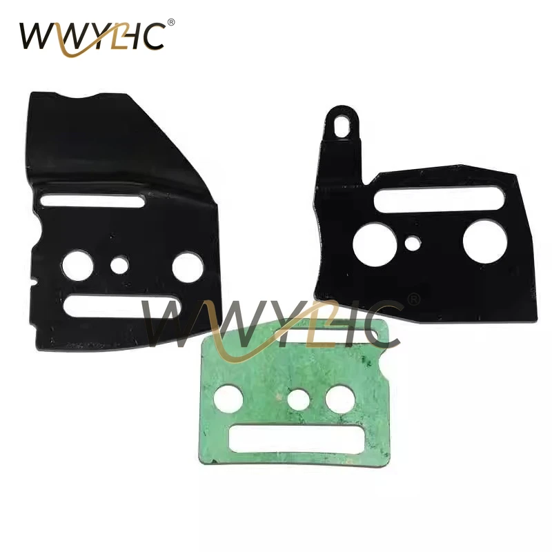 Chainsaw Accessories Suitable For 52/58/59 Brake Pads Crankcase Left and Right Gasket Pressure Plates