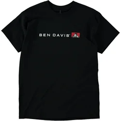 (Size S Only) Ben Davis Flat Line Logo Tee Black