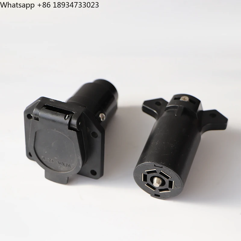 4-pin 7-pin 13-pin Trailer Plug Socket Kit  Boat Trailer Part  LED