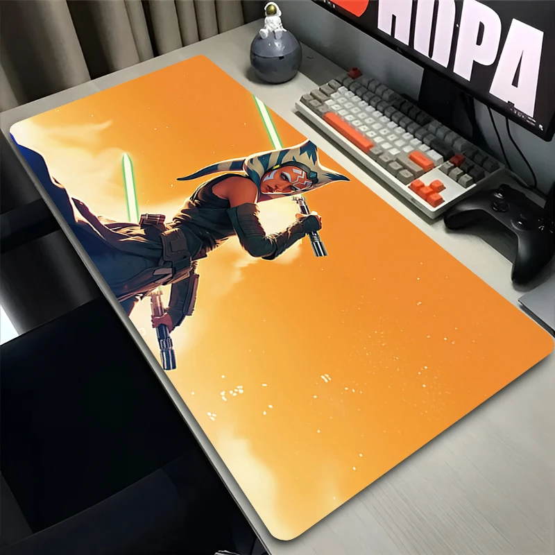Gaming Mouse pad S-star W-wars Mousepads gamer Large Keyboard NonSlip Rubber Computer rug Carpet Desk Mat PC Game 90x40 MousePad