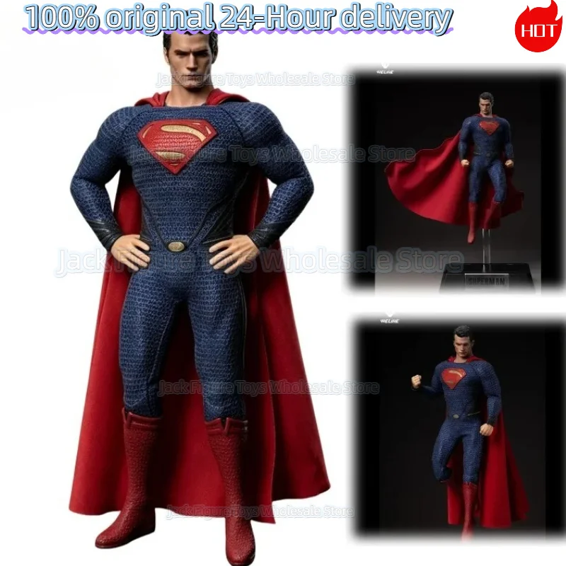 В наличии: Коллекционная фигурка WELIKE TOYS Супермен (Сын Криптона) в тканевом костюме, масштаб 1/12, модель WLT03, аниме-фигурка, подарок, игрушка