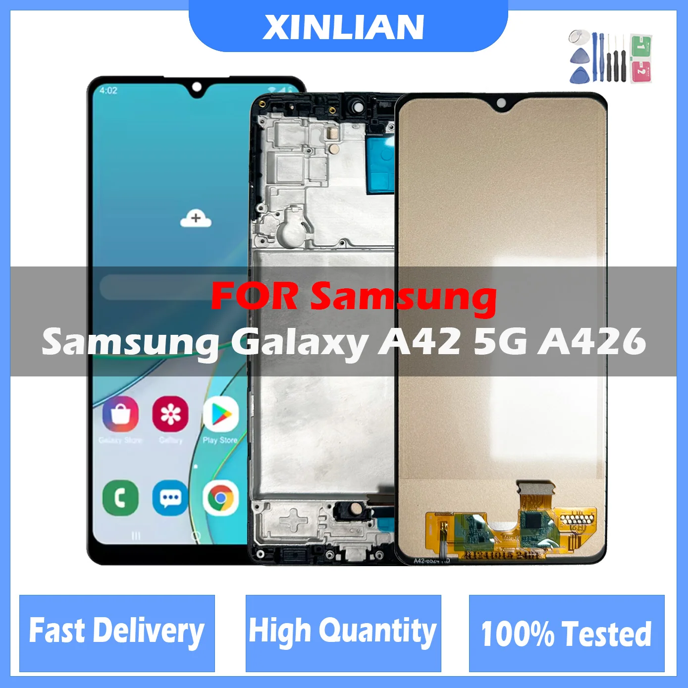

LCD For Samsung Galaxy A42 5G A426B A426B/DS LCD Display Digital Touch Screen for Samsung Galaxy A42 5G Screen With Frame