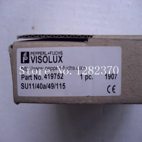 

[SA] новый оригинальный аутентичный немецкий фотоэлектрический переключатель Fuchs P + F SU11/40A/49/115