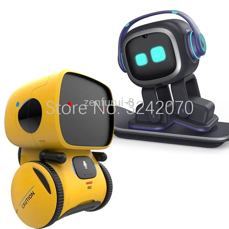 Robot Smart Robots Dance Voice Command Sensor, Singing, Dancing, Repeating Robot Toy for Kids Boys and Girls Talkking Robots