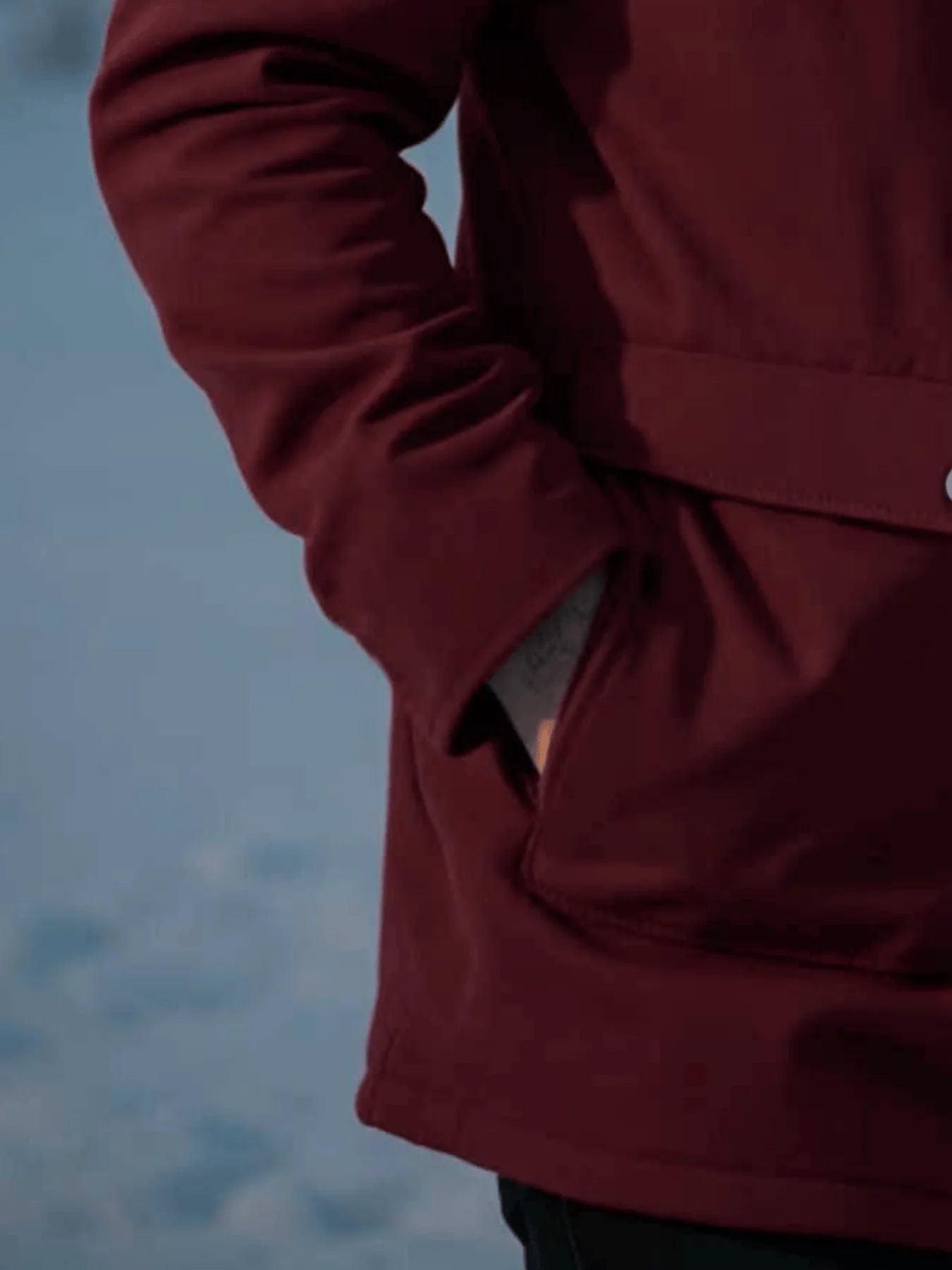 سترة جلدية من جلد الغزال أحادية الصدر للرجال مع بطانة سميكة ودافئة تصميم أزرار بسيط لاتجاه الخريف/الشتاء #6