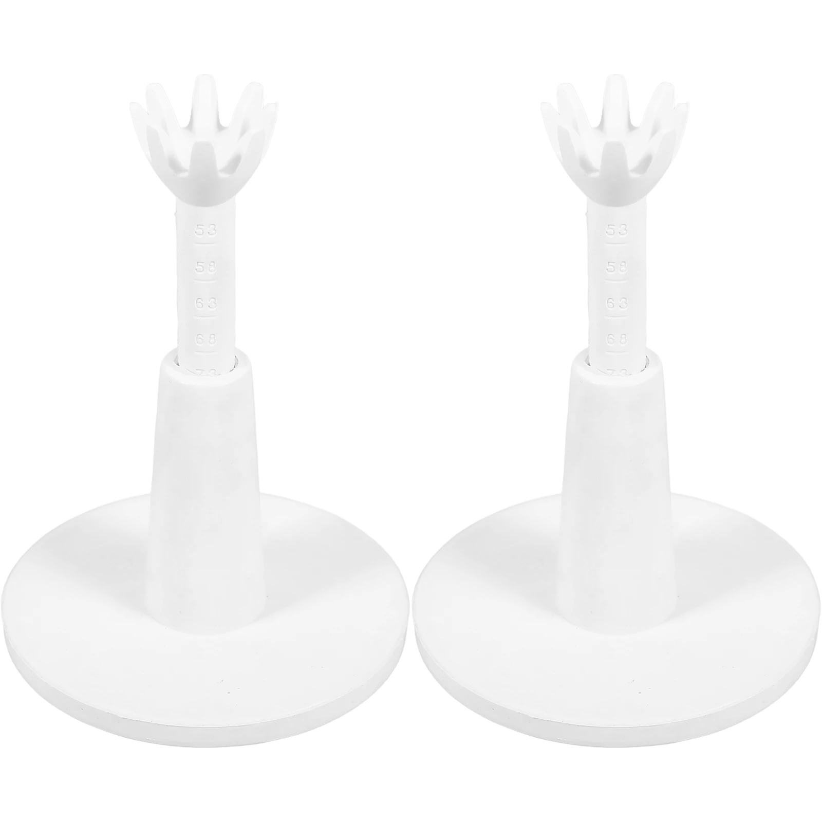 

2pcs Adjustable Golf Tees Durable Crown Design Practice Training Pegs Lightweight Portable Pins For Indoor Outdoor Use