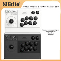 8BitDo Wired and Wireless 2.4G Arcade Stick with 30 hours Endurance for Xbox Series X,Xbox Series S, Xbox One and Windows 10