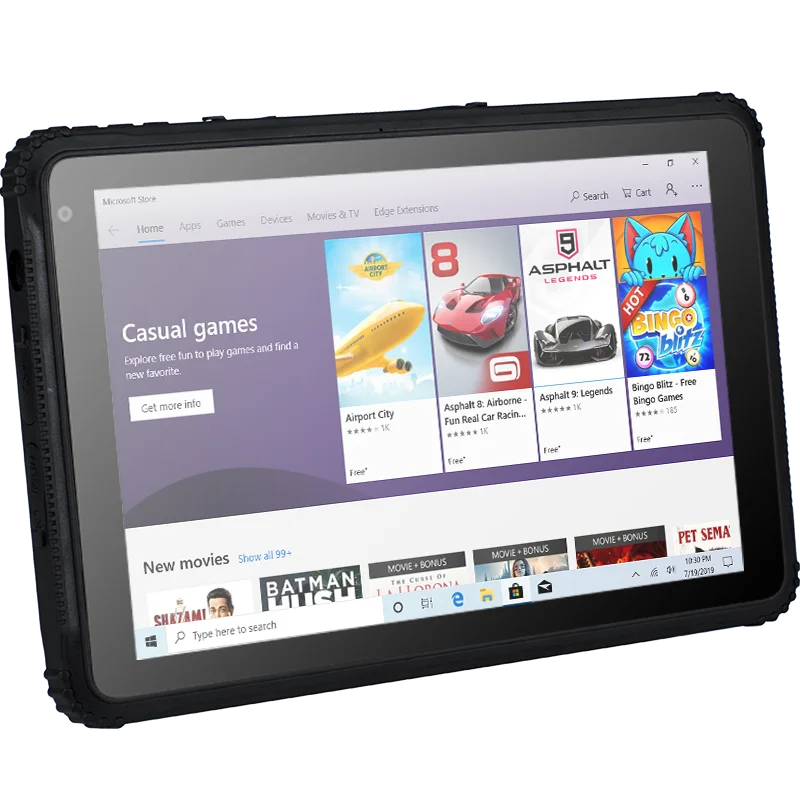 Ip67 Waterproof 8 Inch Supports 800nit Sunlight Readable TF Card SIM Card with NFC Rugged Tablet Pc