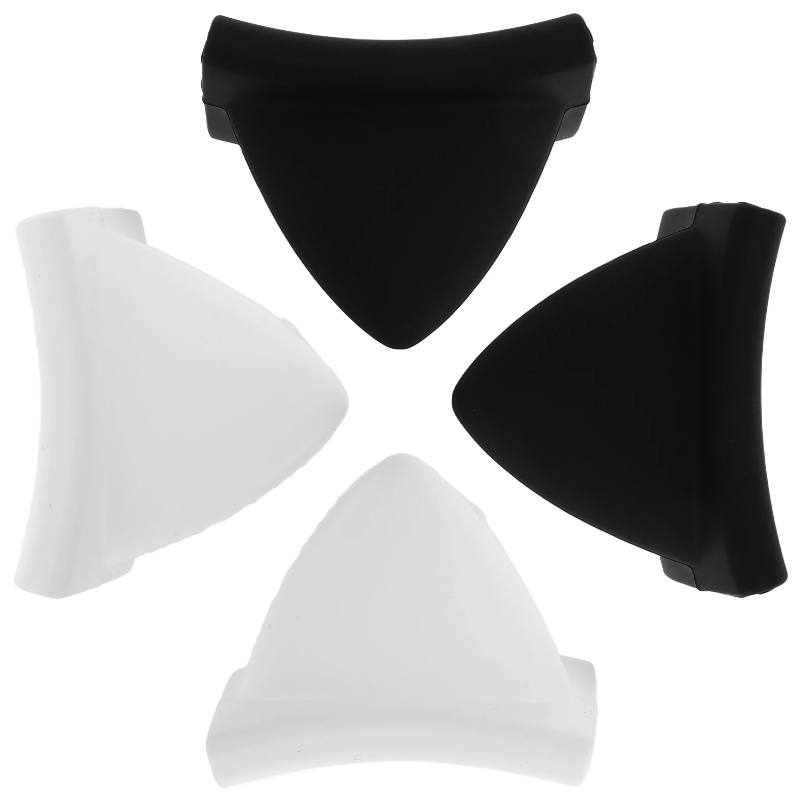 

2 Pairs Cat Ear Decorative Gaming Headset Accessories Detachable Silicone Cosplay Kitten Ears Hair Band Costume for Headphones