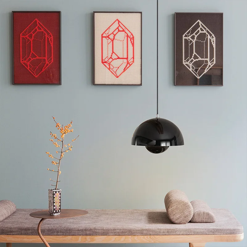 

Hot Selling Professional Designer Bedside Chandelier Simple Restaurant Internet Celebrity Bar Nordic Bedroom Bud Chandelier