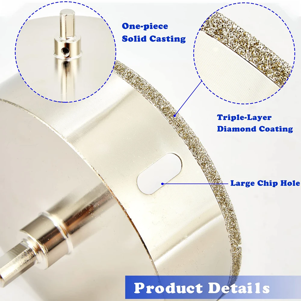 16 مللي متر-120 مللي متر فتاحة الرخام الماس المغلفة هول المنشار مع موقف مثقاب الخشب للرخام الجرانيت بلاط الطوب السيراميك الحفر لتقوم بها بنفسك أداة #4