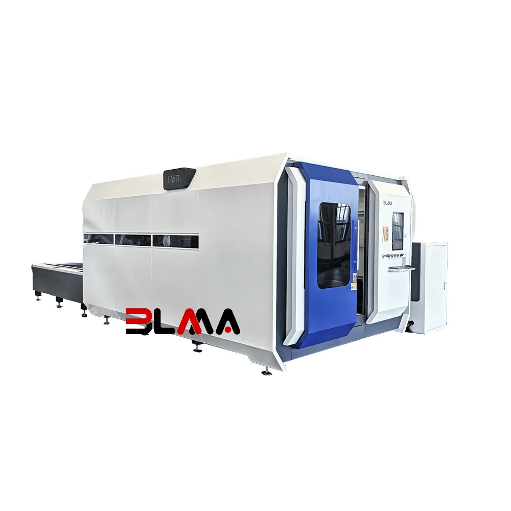 

High Efficiency Fiber Laser Cutting Machine with 1500W, 3000W, and 6000W Power Options for Precision Metal Cutting