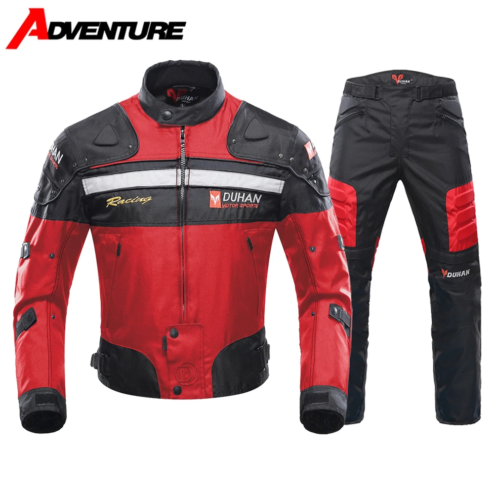 Motorcycle Riding Jacket Winter Warm And Waterproof Off-road Motorcycle Racing Jacket Anti Fall And Windproof Protective Jacket