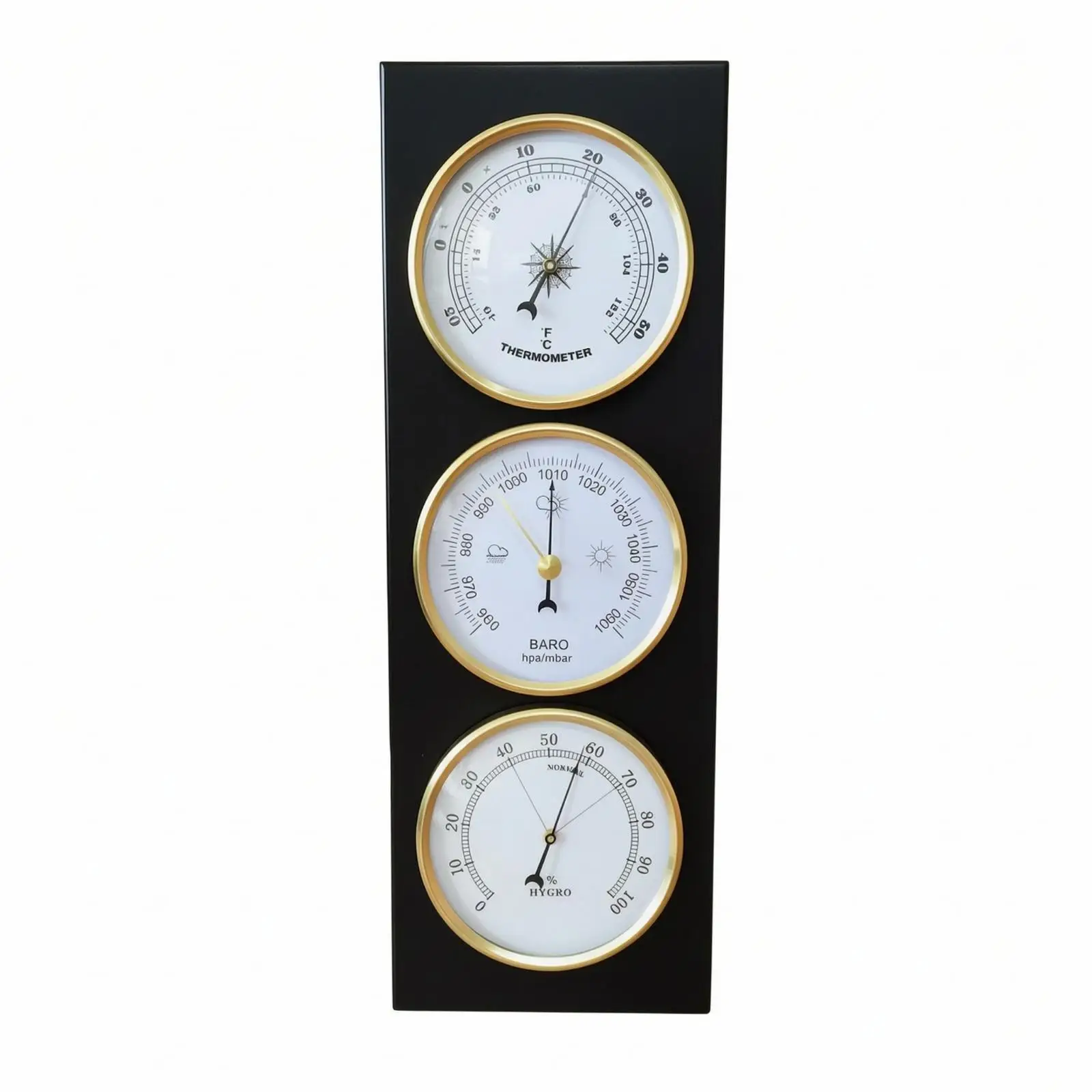 Classic Wall Barometer with Hygrometer and Thermometer for Accurate Indoor Weather Tracking Home Decor Classic Wall Barometer with Hygrometer and Thermometer for Accurate Indoor Weather Tracking Home Decor