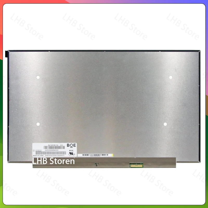 15.6 Inch Laptop LCD Touch Screen NV156FHM-T08 N156HCN-EAB Display Matrix Panel Replacement 1920x1080 IPS 45% NTSC eDP 40 Pins