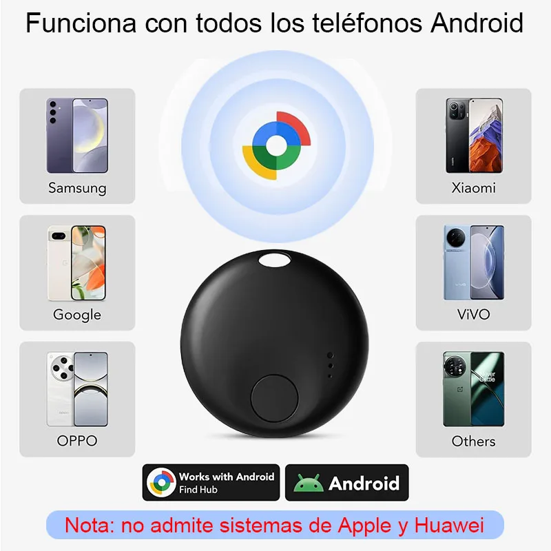 

Anti-lost Tracker for Samsung Android Work with Google Find My Air Tag Tracker Locator Finder Global Positioning Smart Tag