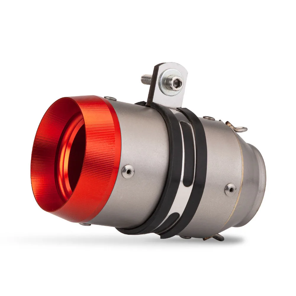 

SXLL Universal 51mm 60mm Motorcycle Exhaust System Motorcycle Exhaust Pipe Stainless Steel for R3 Mt07 R15V2 Xsr155 Adv150