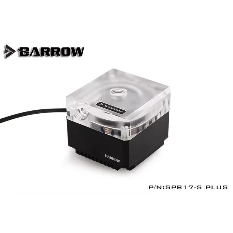 Barrow PLUS Version 17W PWM Pumps, LRC 2.0 With Aluminum Radiator Cover  barrow water cooling