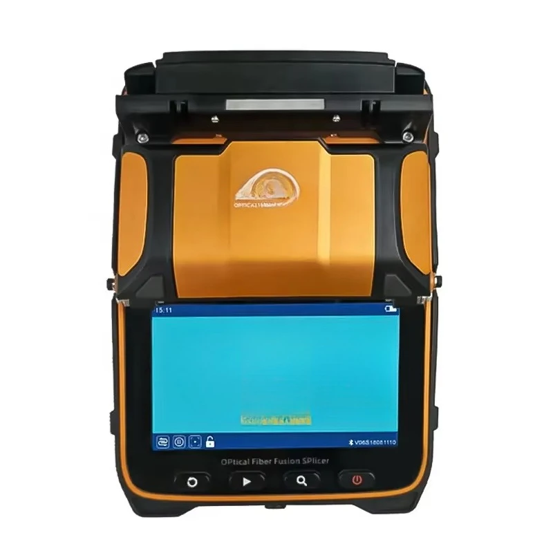 Optical Fiber Fusion Splicer Electric FTTH Welding Machine 18 Seconds Fast Heating