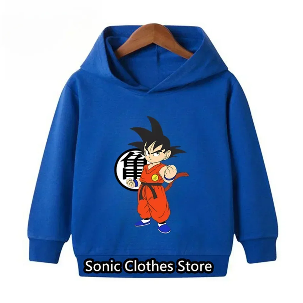 Goku Veget 3D Printing Pullover Fashion Dragon Ball Z Hoodie untuk anak-anak laki-laki dan perempuan Sweatshirt longgar lengan panjang musim semi musim gugur