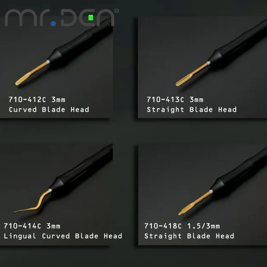 2024 جديد الأسنان الحد الأدنى الغازية سكين استخراج الأسنان سبج سلسلة القلم الأسنان النازع أداة طب الأسنان #6
