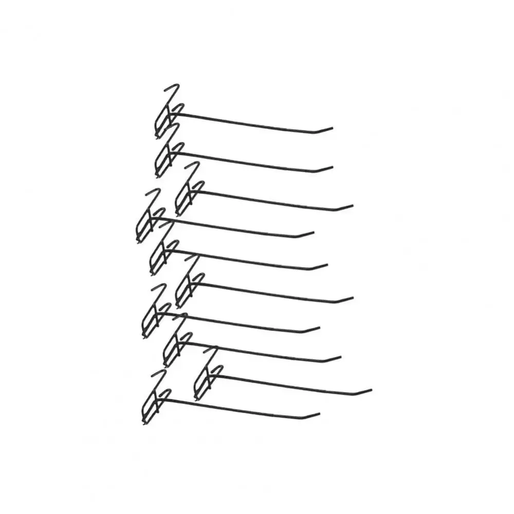 10Pcs Reusable Mesh Panel Hangers for Storage