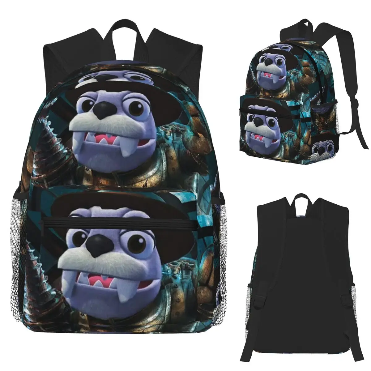 

Chibi Mist Pillar Muichiro Tokito Demon Slayer Student Backpack School Bag Hiking Travel Daypack Fashion Bookbag Shoulder Bags