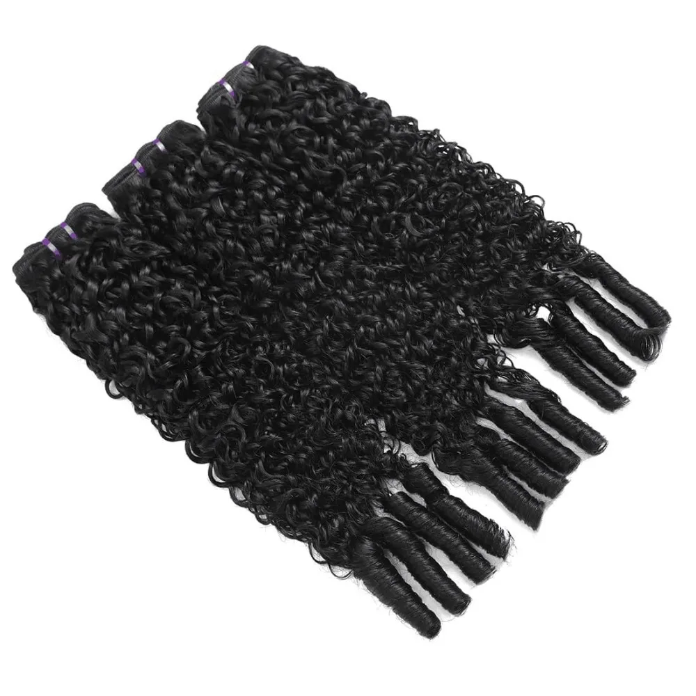 Echthaar-Bündel in natürlicher Farbe, burmesische Locken, 8-30 Zoll, für Frauen, anfängerfreundlich, natürlicher, schützender Stil – Detail 6