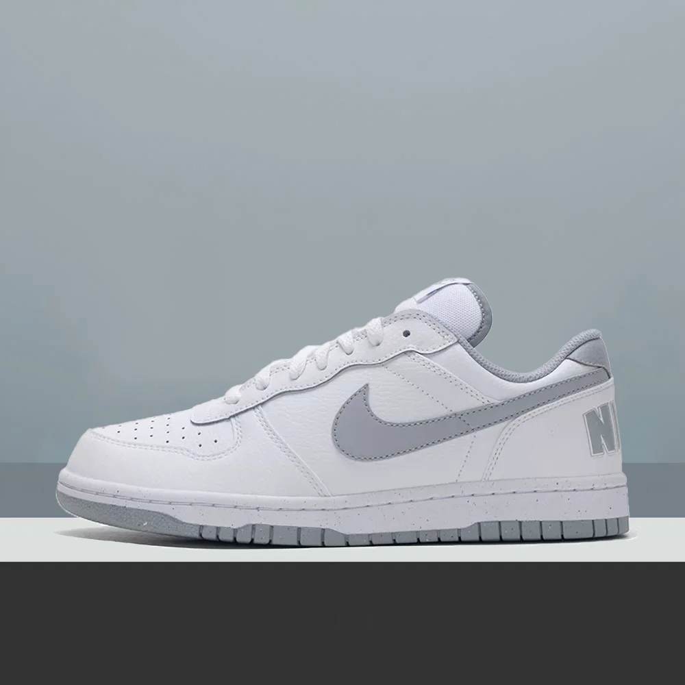 Zapatillas Nike BIG Low Top para hombre con suela de goma duradera y plantilla acolchada para uso diario 355152-106
